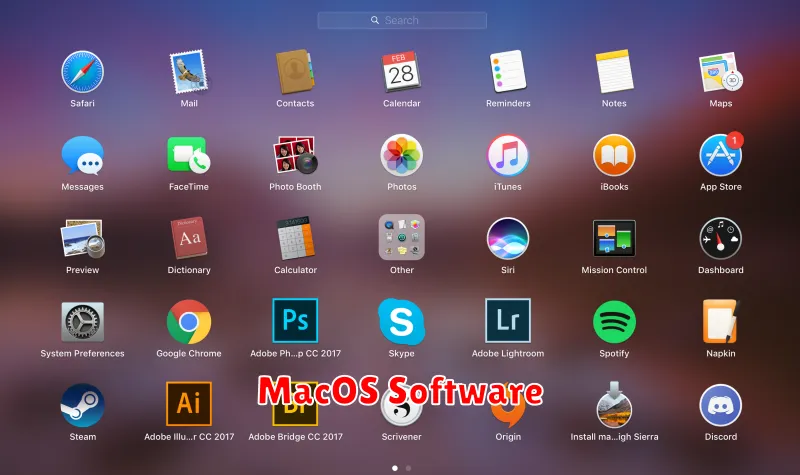 MacOS Software