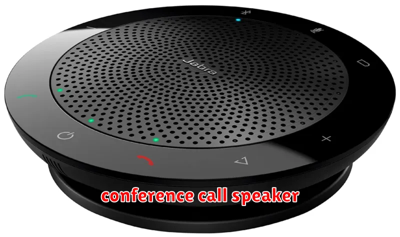 conference call speaker