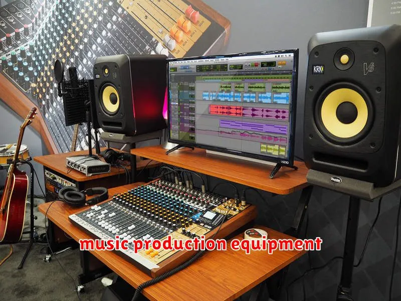 music production equipment