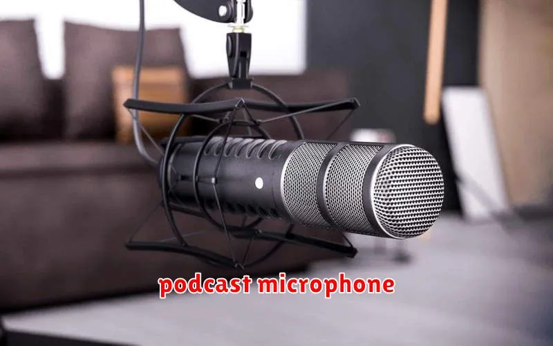 podcast microphone